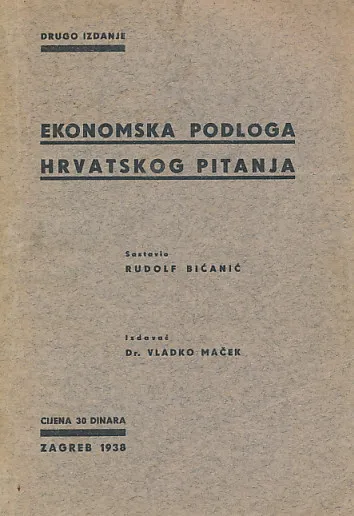 Ekonomska podloga hrvatskog pitanja