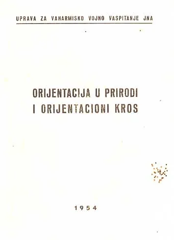 Orijentacija u prirodi i orjentacioni kros