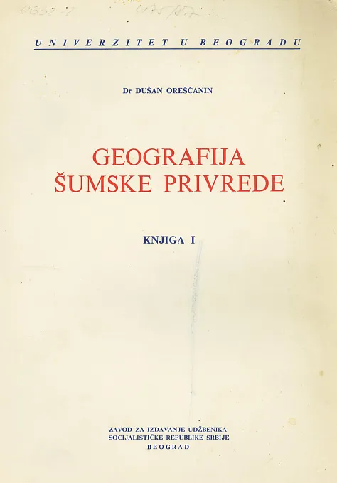 Geografija šumske privrede