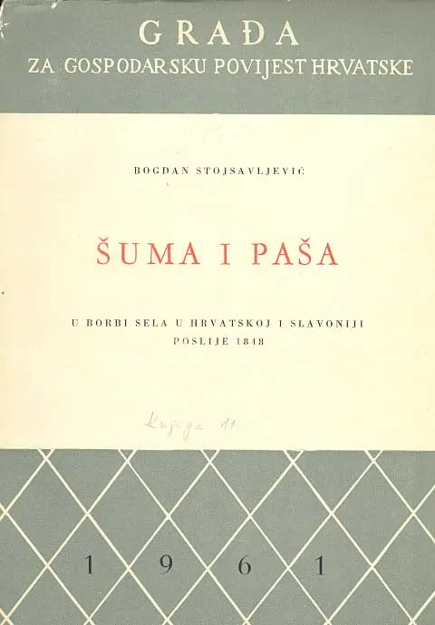 Šuma i paša u borbi sela u Hrvatskoj i Slavoniji poslije 1848.