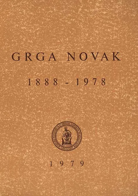 Grga Novak 1888-1978