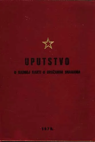 Uputstvo o radnoj karti u oružanim snagama