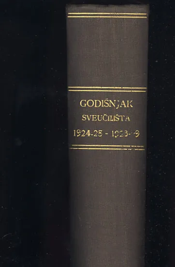 Godišnjak Sveučilišta Kraljevine Jugoslavije
