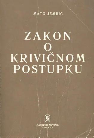 Zakon o krivičnom postupku