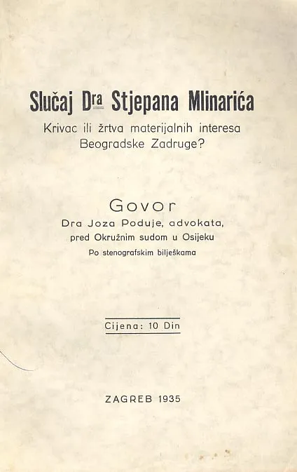 Slučaj Dra Stjepana Mlinarića