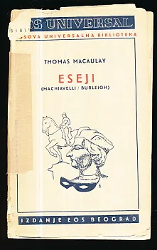 Eseji: Machiavelli / Burleigh i njegovo doba