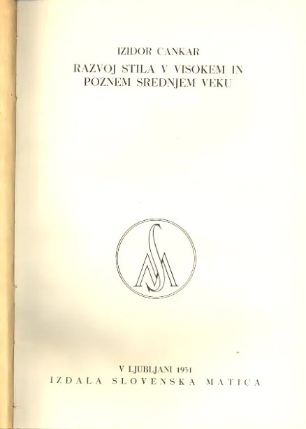 Razvoj stila v visokem in poznem srednjem veku