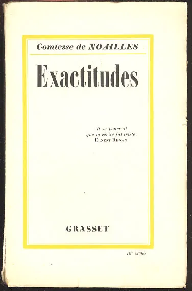 Exactitudes