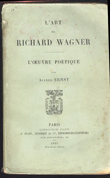 L Art de Richard Wagner: L oeuvre poetique