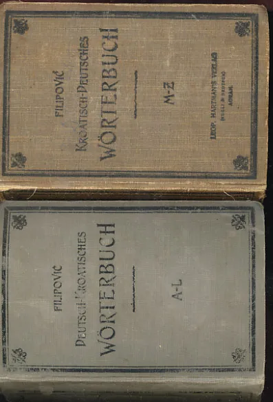 Neues Wörterbuch der kroatischen und deutschen Sprache, 1-2