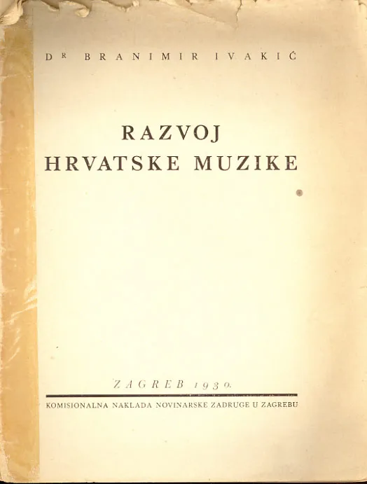 Razvoj hrvatske muzike