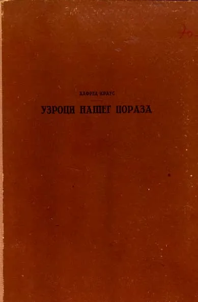 Uzroci našeg poraza