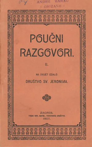 Poučni razgovori II.