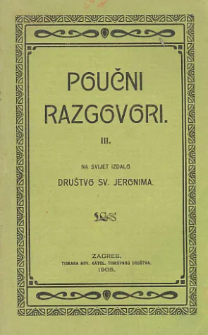 Poučni razgovori III.