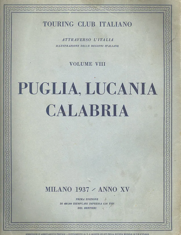 Puglia, Lucania, Calabria