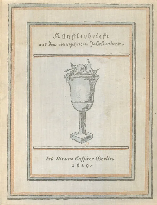 Künstlerbriefe aus dem neunzehnten Jahrhundert