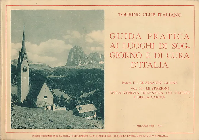 Guida pratica ai luoghi di soggiorno e di cura