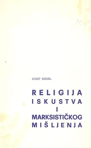 Religija iskustva i marksističkog mišljenja