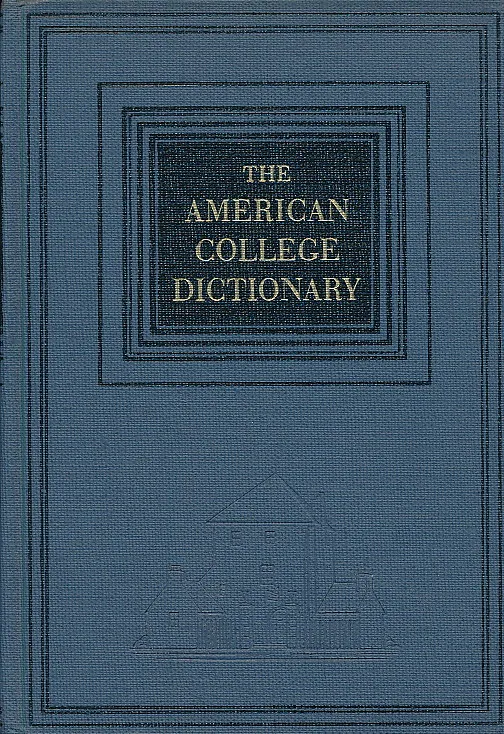 The American College Dictionary