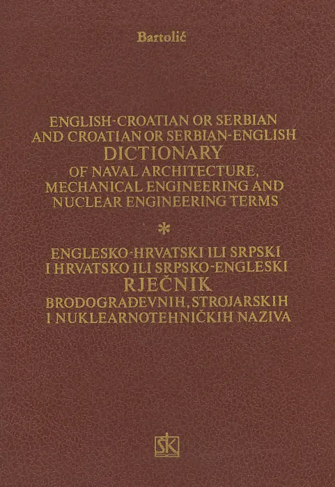 Tehnički rječnik brodogradnje...