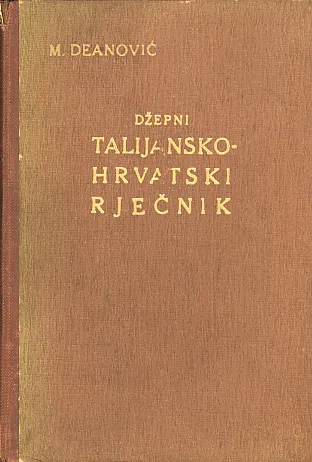 Džepni talijanskohrvatski rječnik