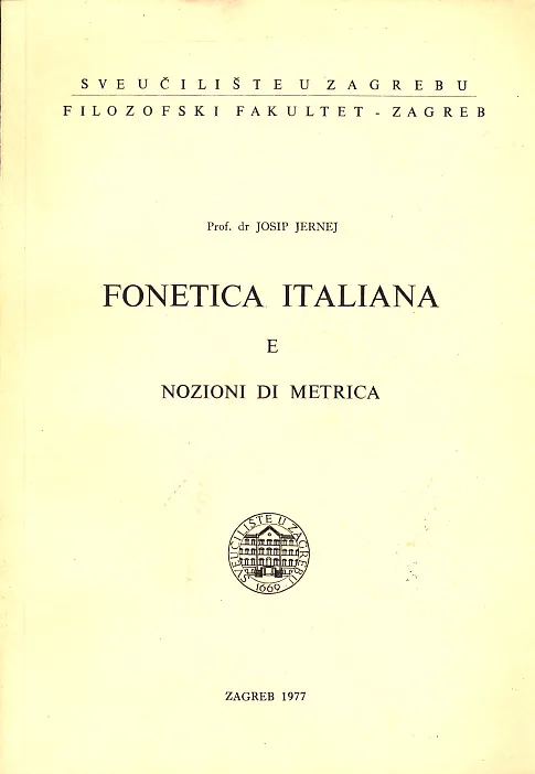 Fonetica italiana e nozioni di metrica