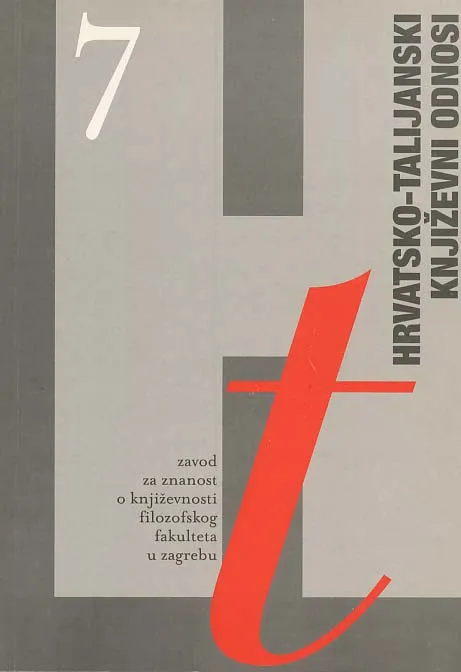 Hrvatsko-talijanski književni odnosi, knjiga VII.