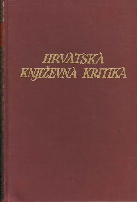 Hrvatska književna kritika