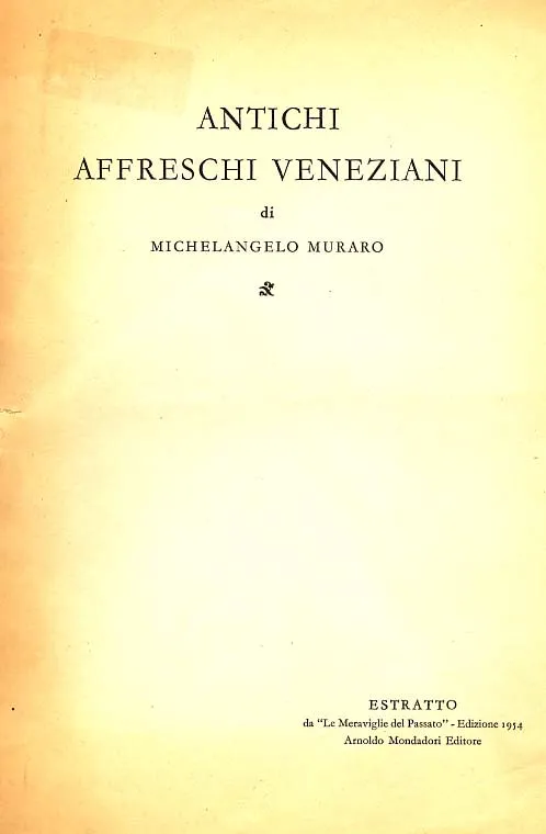 Antichi Affreschi Veneziani