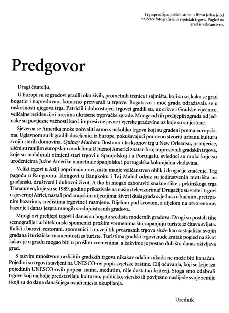 100 najljepših trgova svijeta