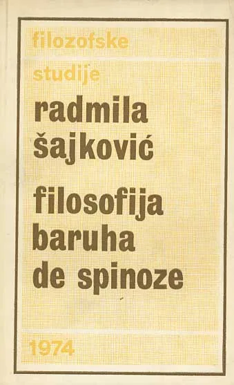 Filosofija Baruha de Spinoze