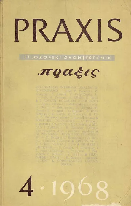 Praxis, br. 4/1968