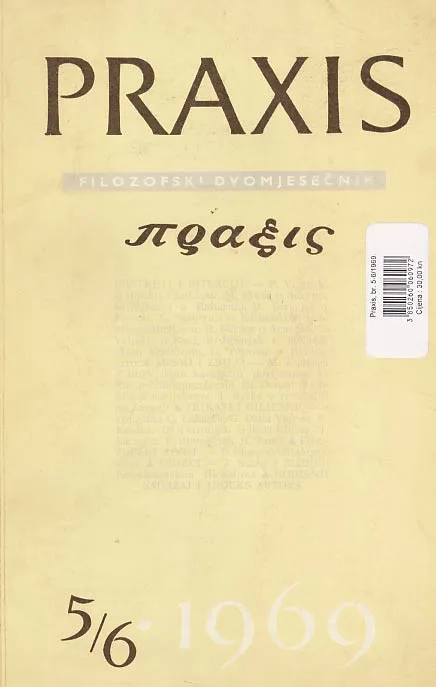 Praxis, br. 5-6/1969.