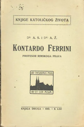 Kontardo Ferrini, profesor rimskoga prava