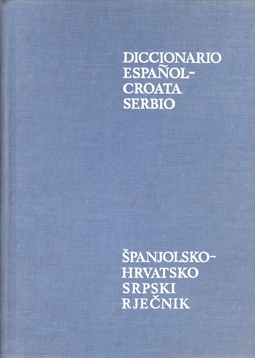 Španjolsko-hrvatskosrpski rječnik