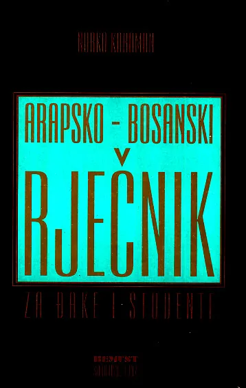Arapsko-bosanski rječnik