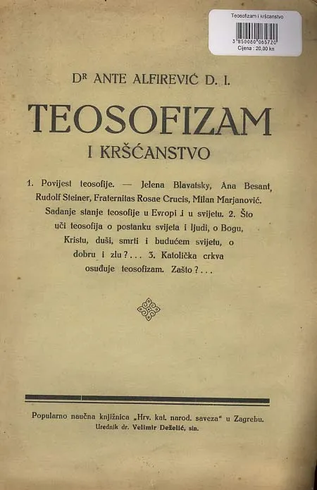 Teosofizam i kršćanstvo