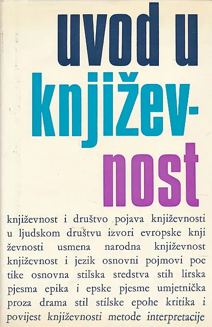 Uvod u književnost