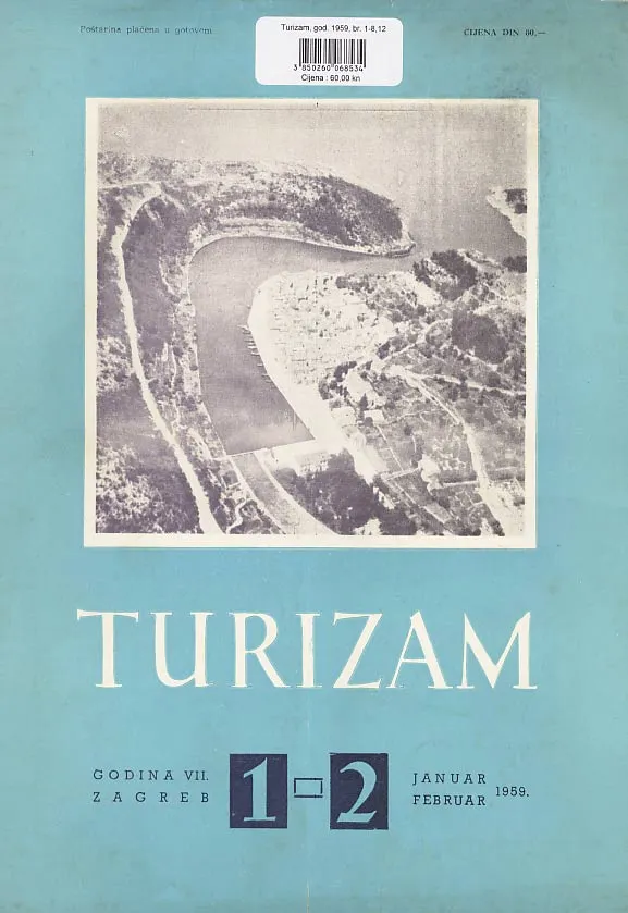 Turizam, god. 1959, br. 1-8,12