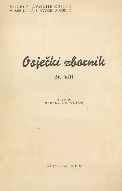 Osječki zbornik VII