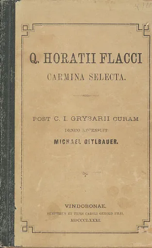 Carmina selecta