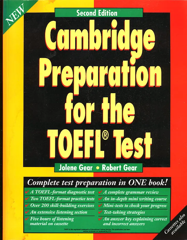 Cambridge Preparation for the TOEFL Test