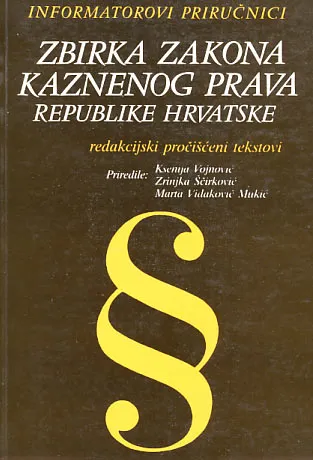 Zbirka zakona kaznenog prava Republike Hrvatske