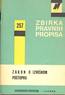 Zakon o izvršnom  postupku