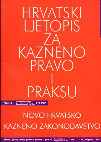 Hrvatski ljetopis za kazneno pravo i praksu