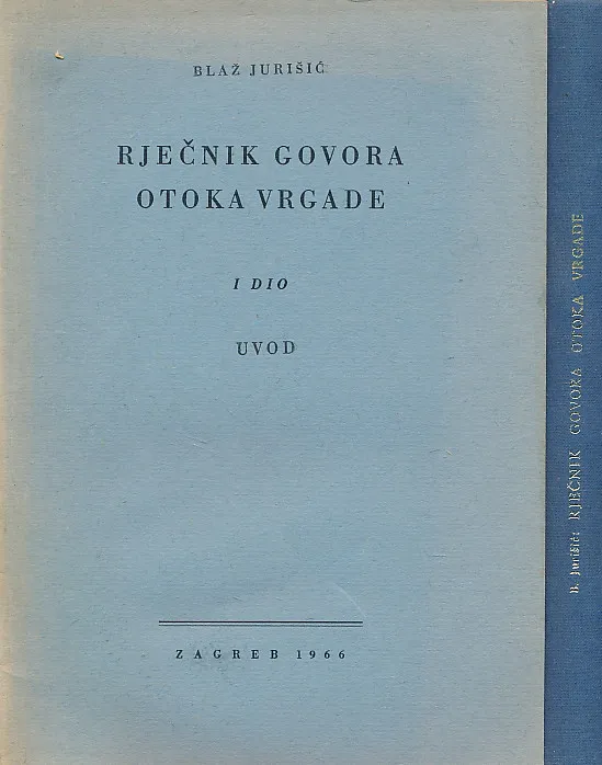 Rječnik govora otoka Vrgade 1-2