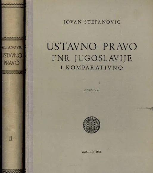 Ustavno pravo FNR Jugoslavije i komparativno 1-2