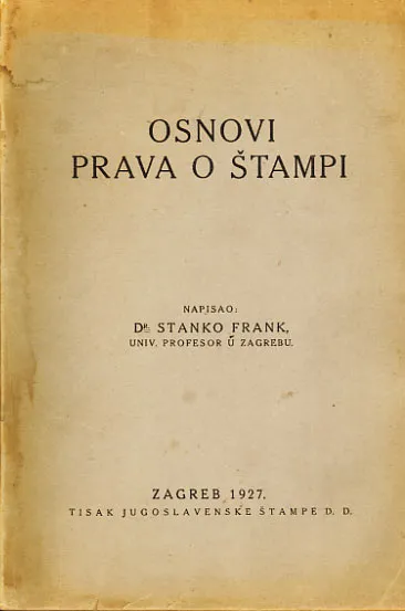 Osnovi prava o štampi