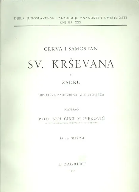 Crkva i samostan sv. Krševana u Zadru