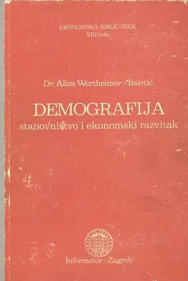 Demografija - stanovništvo i ekonomski razvitak
